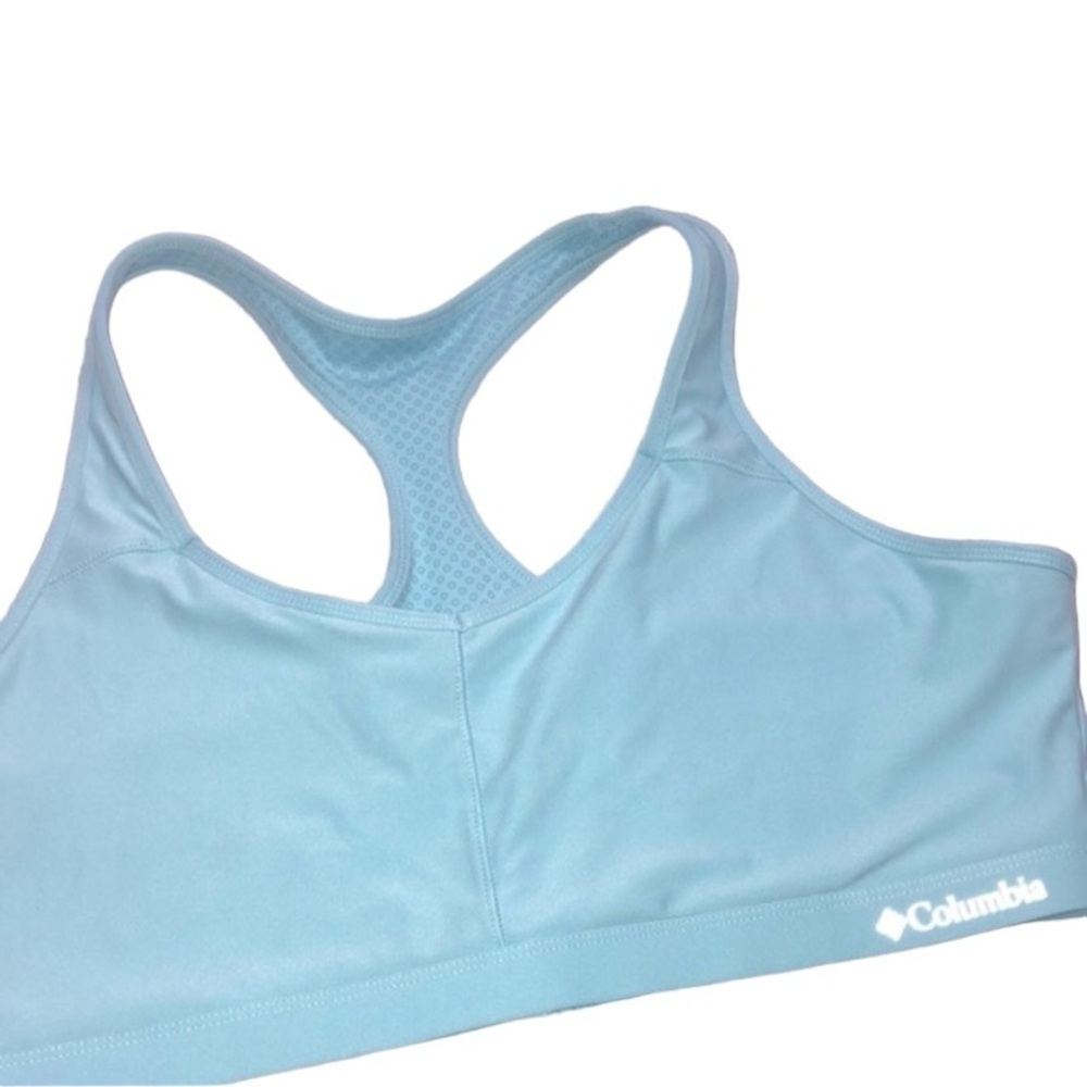 Columbia Women's Sky Blue Racerback Sports Bra